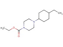 ethyl 4-(4-ethylcyclohexyl)-1-piperazinecarboxylate