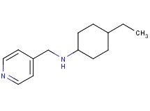 (4-ethylcyclohexyl)(4-pyridinylmethyl)amine