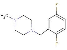 1-(2,5-difluorobenzyl)-4-methylpiperazine