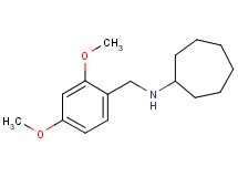 N-(2,4-dimethoxybenzyl)cycloheptanamine