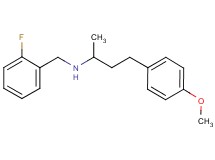 (2-fluorobenzyl)[3-(4-methoxyphenyl)-1-methylpropyl]amine