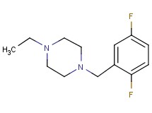 1-(2,5-difluorobenzyl)-4-ethylpiperazine
