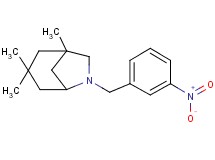 1,3,3-trimethyl-6-(3-nitrobenzyl)-6-azabicyclo[3.2.1]octane
