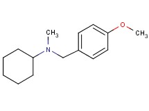 N-(4-methoxybenzyl)-N-methylcyclohexanamine