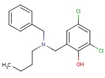2-{[benzyl(butyl)amino]methyl}-4,6-dichlorophenol