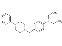 N,N-diethyl-4-{[4-(2-pyridinyl)-1-piperazinyl]methyl}aniline