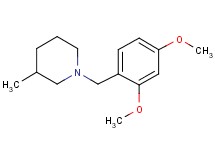 1-(2,4-dimethoxybenzyl)-3-methylpiperidine