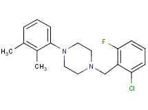 1-(2-chloro-6-fluorobenzyl)-4-(2,3-dimethylphenyl)piperazine