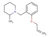 1-[2-(allyloxy)benzyl]-2-methylpiperidine