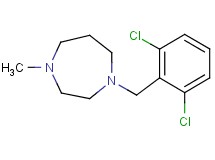 1-(2,6-dichlorobenzyl)-4-methyl-1,4-diazepane