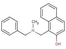 1-{[benzyl(methyl)amino]methyl}-2-naphthol