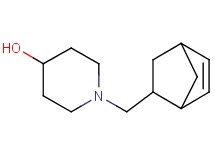 1-(bicyclo[2.2.1]hept-5-en-2-ylmethyl)-4-piperidinol