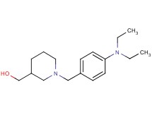 {1-[4-(diethylamino)benzyl]-3-piperidinyl}methanol