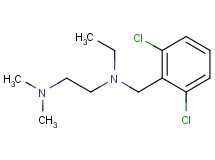 (2,6-dichlorobenzyl)[2-(dimethylamino)ethyl]ethylamine