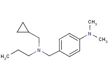 (cyclopropylmethyl)[4-(dimethylamino)benzyl]propylamine