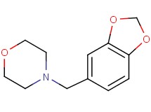 4-(1,3-benzodioxol-5-ylmethyl)morpholine