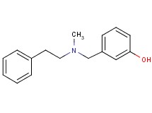 3-{[methyl(2-phenylethyl)amino]methyl}phenol ethanedioate (salt)
