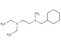(cyclohexylmethyl)[2-(diethylamino)ethyl]methylamine
