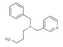 N-benzyl-N-(3-pyridinylmethyl)-1-butanamine