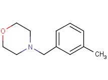 4-(3-methylbenzyl)morpholine