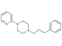 1-(3-phenylpropyl)-4-(2-pyridinyl)piperazine