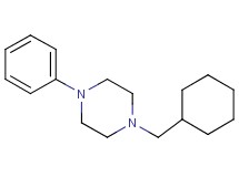 1-(cyclohexylmethyl)-4-phenylpiperazine