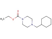 ethyl 4-(cyclohexylmethyl)-1-piperazinecarboxylate