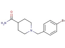 1-(4-bromobenzyl)-4-piperidinecarboxamide