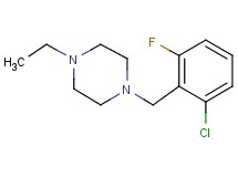 1-(2-chloro-6-fluorobenzyl)-4-ethylpiperazine