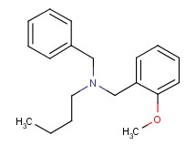 N-benzyl-N-(2-methoxybenzyl)-1-butanamine