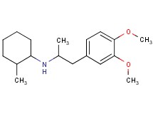 N-[2-(3,4-dimethoxyphenyl)-1-methylethyl]-2-methylcyclohexanamine