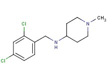 N-(2,4-dichlorobenzyl)-1-methyl-4-piperidinamine