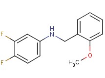 (3,4-difluorophenyl)(2-methoxybenzyl)amine