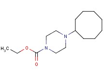 ethyl 4-cyclooctyl-1-piperazinecarboxylate