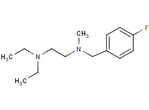 N,N-diethyl-N'-(4-fluorobenzyl)-N'-methyl-1,2-ethanediamine