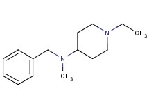 N-benzyl-1-ethyl-N-methyl-4-piperidinamine