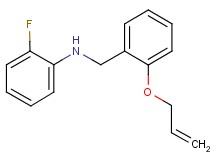 N-[2-(allyloxy)benzyl]-2-fluoroaniline