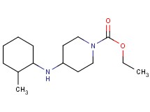 ethyl 4-[(2-methylcyclohexyl)amino]-1-piperidinecarboxylate