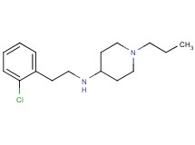 N-[2-(2-chlorophenyl)ethyl]-1-propyl-4-piperidinamine