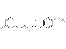 N-[2-(3-fluorophenyl)ethyl]-1-(4-methoxyphenyl)-2-propanamine