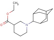 ethyl 1-(2-adamantyl)-3-piperidinecarboxylate