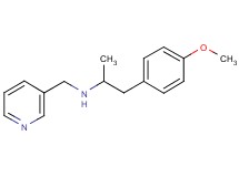 1-(4-methoxyphenyl)-N-(3-pyridinylmethyl)-2-propanamine