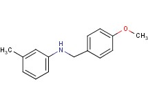 (4-methoxybenzyl)(3-methylphenyl)amine