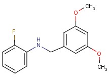 (3,5-dimethoxybenzyl)(2-fluorophenyl)amine
