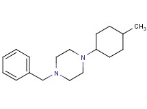 1-benzyl-4-(4-methylcyclohexyl)piperazine