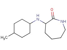 3-[(4-methylcyclohexyl)amino]-2-azepanone