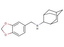 2-adamantyl(1,3-benzodioxol-5-ylmethyl)amine