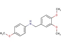 (3,4-dimethoxybenzyl)(4-methoxyphenyl)amine