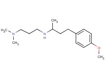 N'-[3-(4-methoxyphenyl)-1-methylpropyl]-N,N-dimethyl-1,3-propanediamine
