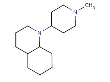 1-(1-methyl-4-piperidinyl)decahydroquinoline